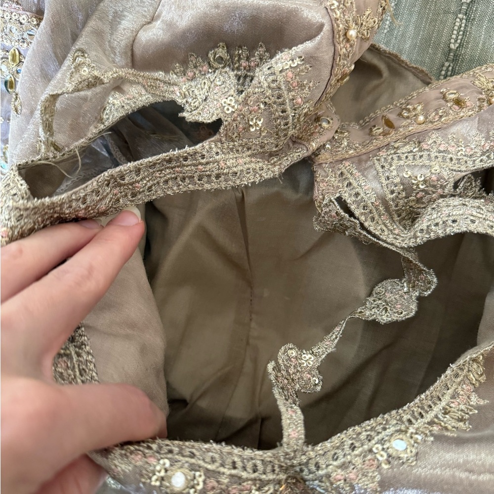 NWOT - House of Huda Saree by Heer Ranjha REENA - Picture 13 of 16